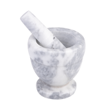 Appetito Grey Marble Mortar & Pestle 10cm