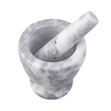 Appetito Grey Marble Mortar & Pestle 10cm