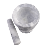 Appetito Grey Marble Mortar & Pestle 10cm