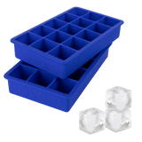 Tovolo Perfect Cube Ice Tray Set 2 Blue