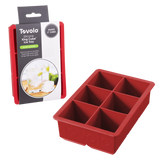 Tovolo King Cube Ice Tray Apple Red 5.1 cm