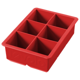 Tovolo King Cube Ice Tray Apple Red 5.1 cm