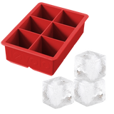 Tovolo King Cube Ice Tray Apple Red 5.1 cm