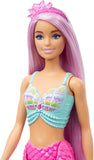 Barbie A Touch of Magic Mermaid Fashion Doll 6pc Multi-Coloured