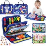 Kids Montessori Sensory Busy Board Activity Book BB20