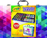 CRAYOLA Inspiration Art Case: 140 Pieces, Deluxe Set with Crayons, Pencils, Markers and Paper in a Portable Storage Case