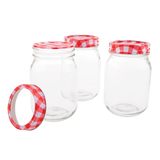 Appetito Mason Preserving Jars 500ml Set 6