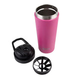 Oasis Stainless Steel Double Wall Insulated Protein Shaker 700ml Fuchsia