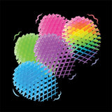 1PK Fidget Fingers Flexi Worm Medium Glow-in-the-Dark Fidget Toy Assorted Colour