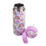 Oasis Stainless Steel Double Wall Insulated Bottle sipper 550ml Rainbow Sky