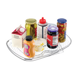 Polder EZ Reach Rotating Fridge Tray Kitchen Storage Tray Organiser 40.5x30.5cm
