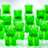 53 Cavity Silicone Gummy Bear Mold Candy Chocolate Jelly Ice Moulds - Blue Tray