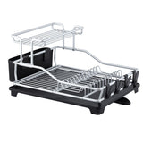 D.Line Pinnacle Aluminium Dish Rack + Draining Board