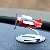 Solar Aircraft Airplane Creative Men's Car Decoration Car Interior Accessories