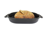 Brunswick Bakers Pre-seasoned Cast Iron Bread Baking Pan 39x26cm