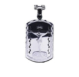 Medal Pendant Catholic INRI Necklace Protection Amulet Silver Male Chain Jewelry