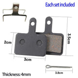 2 pairs Bike Bicycle Disc Brake Pads for Most Disc Brakes Shimano Tektro Logan