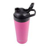 Oasis Stainless Steel Double Wall Insulated Protein Shaker 700ml Fuchsia