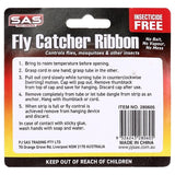 8 Rolls Flies Insect Bug Fly Glue  Trap Paper Catcher Ribbon Strip Sticky Tape