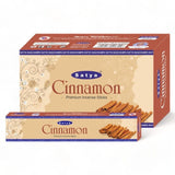 Satya Cinnamon Premium Incense Sticks Aroma Fragrance Meditation