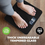 Home Master Bathroom Scale Digital Slimline Design Accurate Auto On/Off