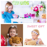 20pcs White Flower Lace Butterfly Applique Trims Embroidery Motif Craft Sewing