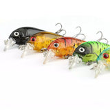 9x Fishing Lures Set for Bream, Bass, Trout & More – 4.5cm