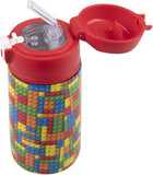 Oasis Double Wall Insulated Kids Drink Bottle Stainless Steel 400ml Bricks