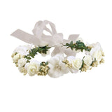 Women Girls Flower Wreath Floral Hairband Crown Headband Garland Party Floral