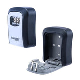 4 Digit Combination Wall Mounted Key Lock Safe Storage Security Box Home Outdoor