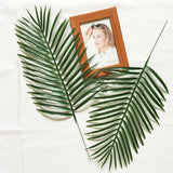 20x Artificial Plants Palm Hawaiian Luau Tropical Leaves Beach Party Wedding