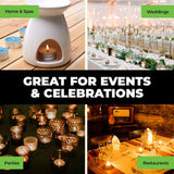 96PCE Scented Tealight Candles Home Master  Home Decor Party Assorted Scent