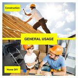 1x Handy Hardware Claw Hammer Steel AllPurpose Soft Grip Strong Performance 700g