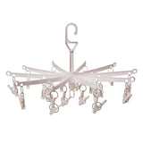 Portable 20 Peg Clothes Dryer D.Line Hanging Socks Underwear Indoor Outdoor