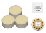 24PCE Scented Tealight Candles Home Master Home Decor Party Scented Vanilla