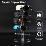 Display Rack Plastic Sunglasses Holder Stand Glasses Stand Shelf Eyeglasses Show