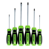 Taipan 6PCE Screwdriver Set Magnetic Tips Chrome Steel Plated Construction