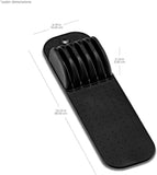 Madesmart Small In-Drawer Knife Mat Organizer Cushioned Protect Knives Carbon