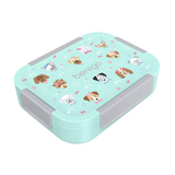 Bentgo Kids Snap & Go Lunch Box With Divider Container Puppies