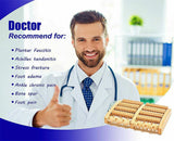 LARGE Wooden Foot Pain Massager 5 Roller Care Reflexology Relax Stress Relief