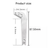118° Drill Bit Gauge – Precision Sharpening Tool