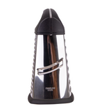 Appetito Stainless Steel 4 Sided Grater Non Slip Base Comfortable Firm Grip