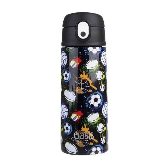 Oasis Stainless Steel Double Wall Insulated Bottle sipper 550ml Sports