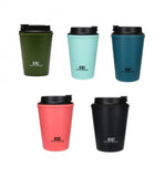 2PK Eco Double Wall Reusable Drink Eco-Friendly Mug Travel Cup 350ml  Assorted