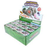 2PK Dig & Discover Gemstones Excavation Kit Dig Treasures Assorted