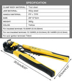Automatic Wire Cutter Stripper Pliers Electrical Cable Crimper Terminal Tool