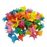 200x Mini Hair Clips Girl Hairpin Clamp Plastic Claws Mix Colour Ladies Kids