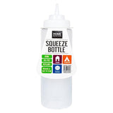2PCE Squeeze Sauce Salad Dressing Bottles Home Master Clear Anti-Leak 800ml