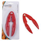 1PK Appetito Crab Seafood Cracker Lobster Shellfish Opener Red