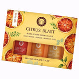 Citrus Blast Essential Oil Blend Sweet Orange Energize & Moroccan Spice Gift Set